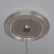 Ekena Millwork Traditional PVC Medallion (Canopies up to 13 1/2"), 22"OD x 3 1/2"ID x 1 1/2"P, Bright Coat Chrome CMP22TRBCR - alternate 6
